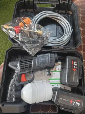 Cordless 48V Portable Electric Pressure Washer Gun Kit