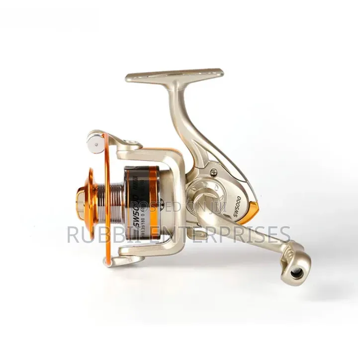 Gold Silver Spinning Fishing Reel ~ SW5000