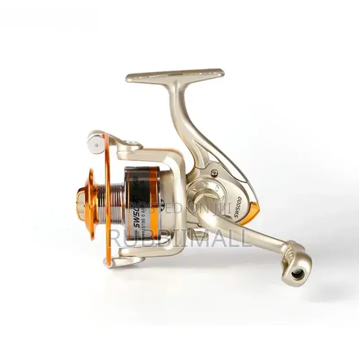 Gold Silver Spinning Fishing Reel ~ SW5000