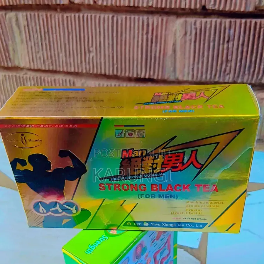 Strong Black Tea for Men