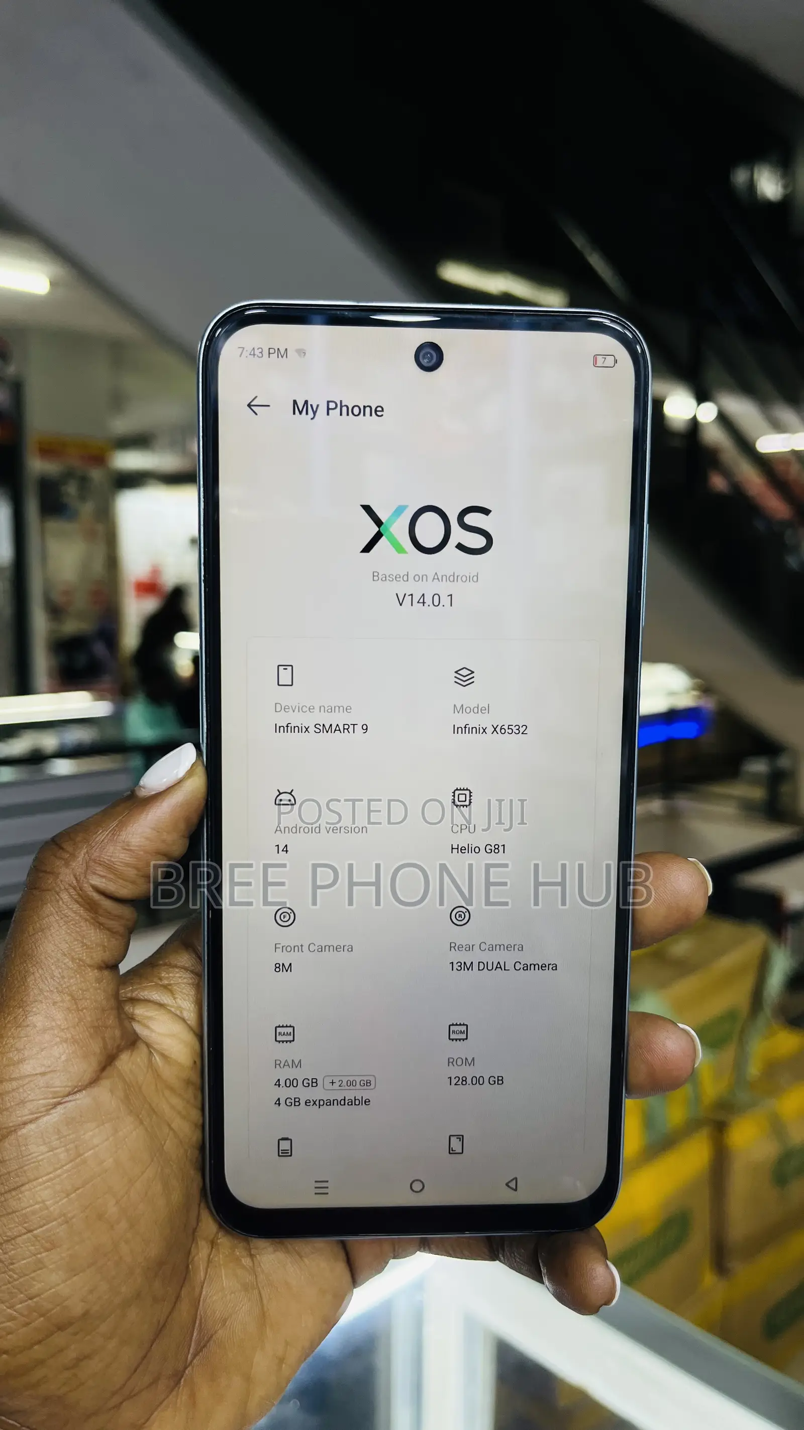 Infinix Smart 9 128 GB Green