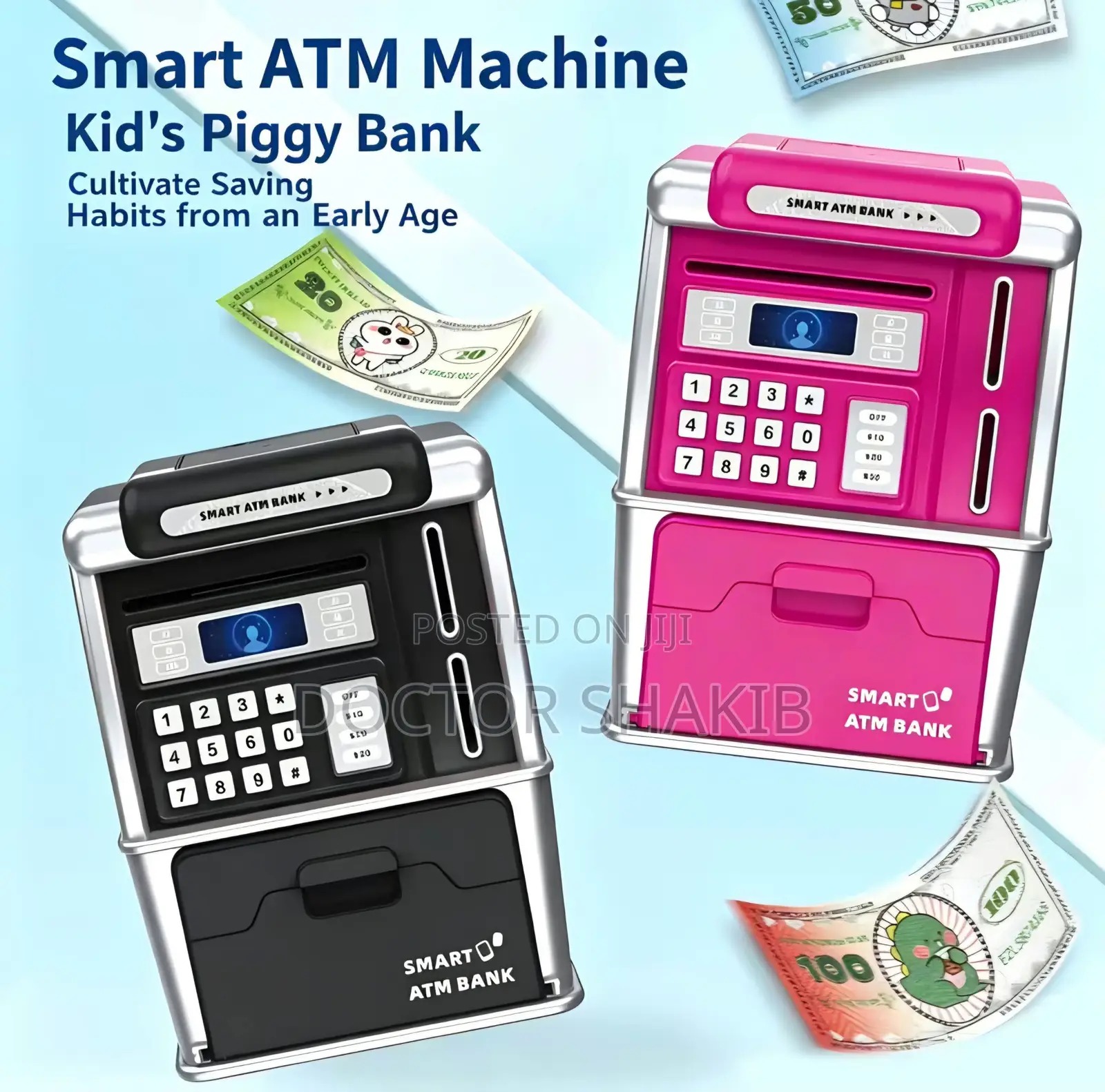 Kids Smart Interactive Atm Money Saving Box