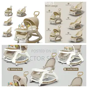 5-in-1 Multi-Functional Baby Chair and Musical Walker