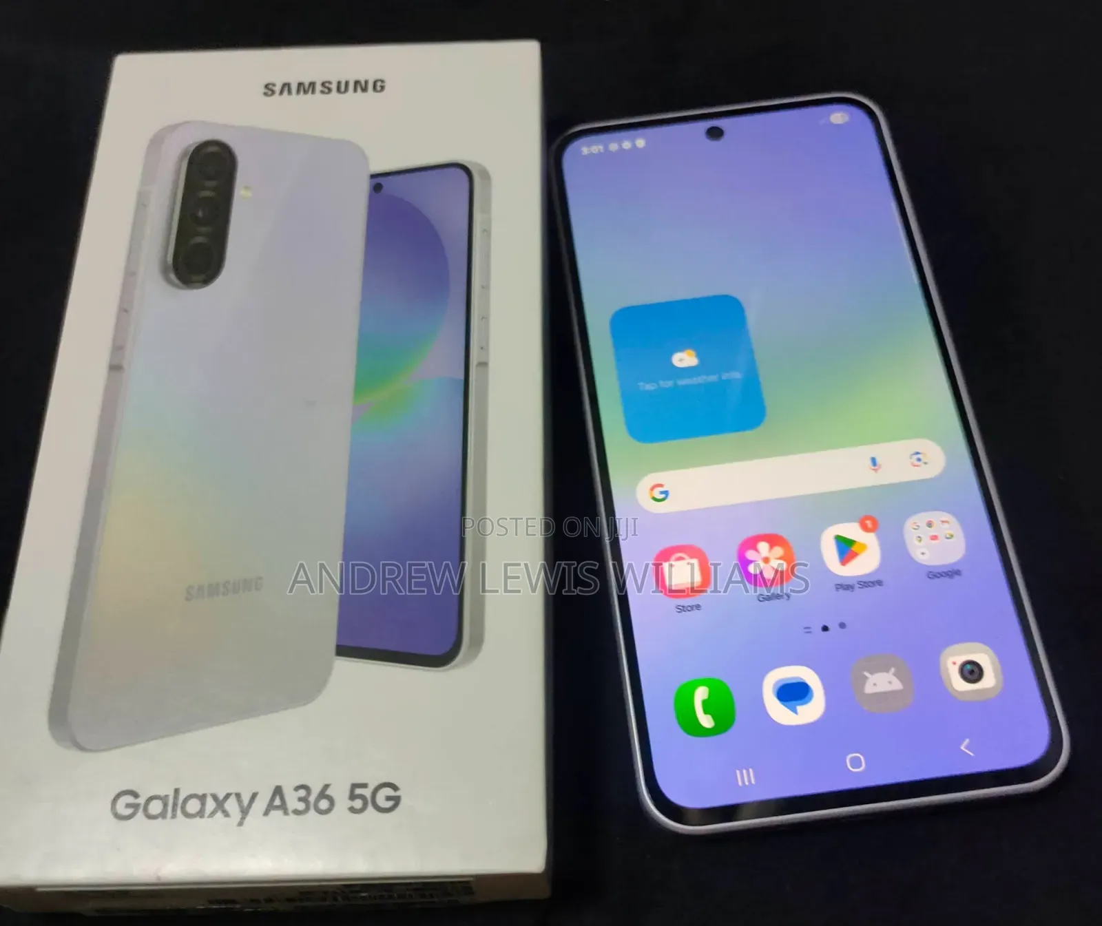 New Samsung Galaxy A36 256 GB White