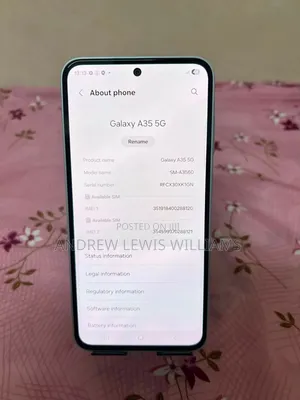 New Samsung Galaxy A35 256 GB Blue