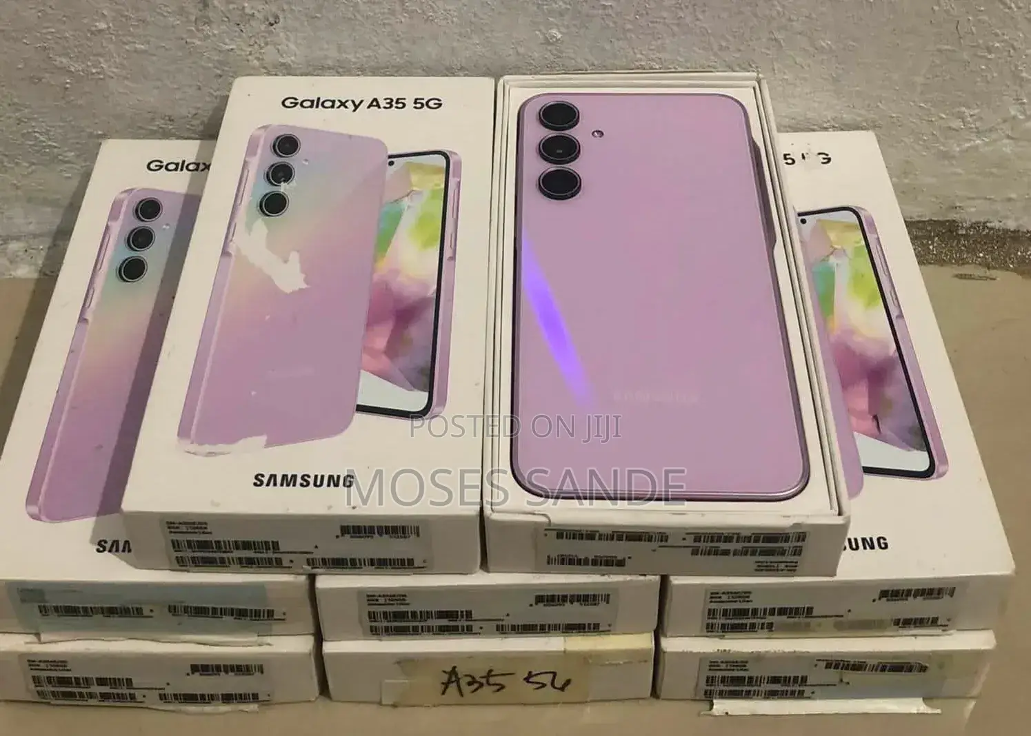 New Samsung Galaxy A35 256 GB Pink
