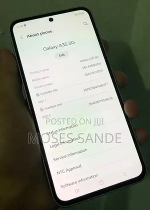 New Samsung Galaxy A35 256 GB Pink