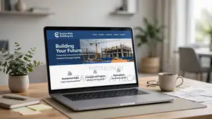 Website Development & Management Software + Construction Designs