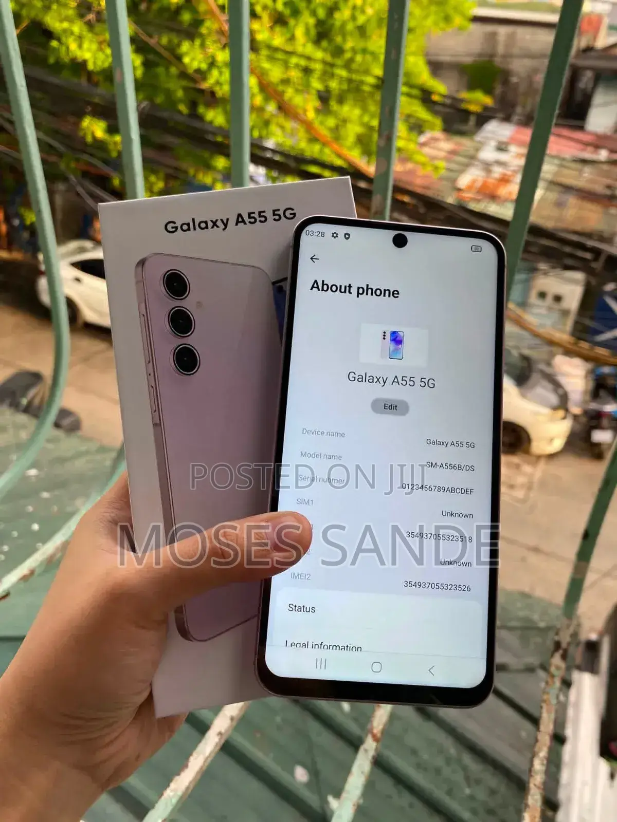 New Samsung Galaxy A55 256 GB Black