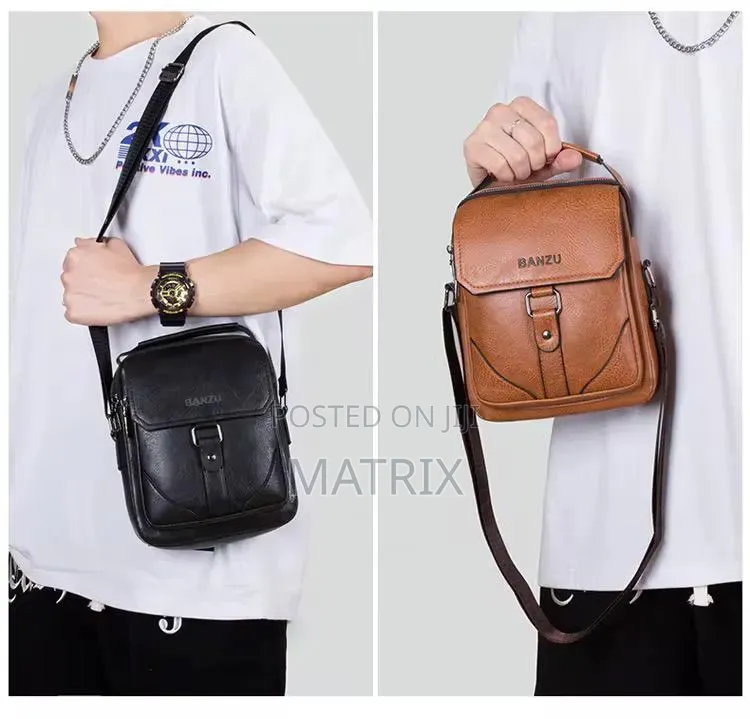 Crossbody Bags | Vegan Leather Messenger Bag