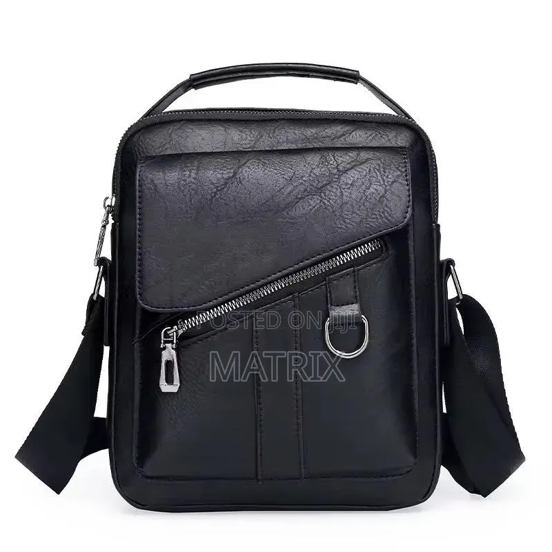Crossbody Bags for Men | Brown Genuine Leather Messenger Bag