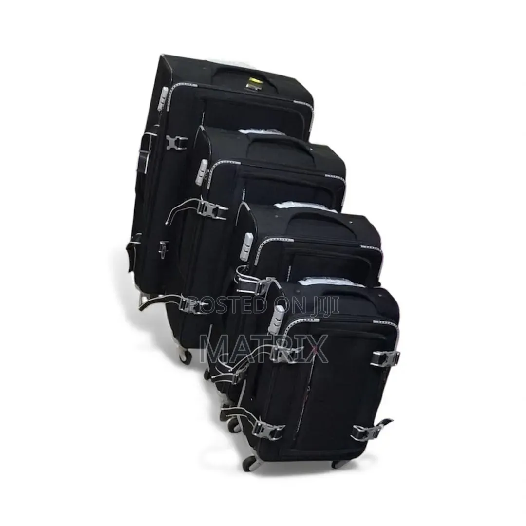 Travel Suitcase Set | Lightweight Luggage With Spinner Wheels -4pc