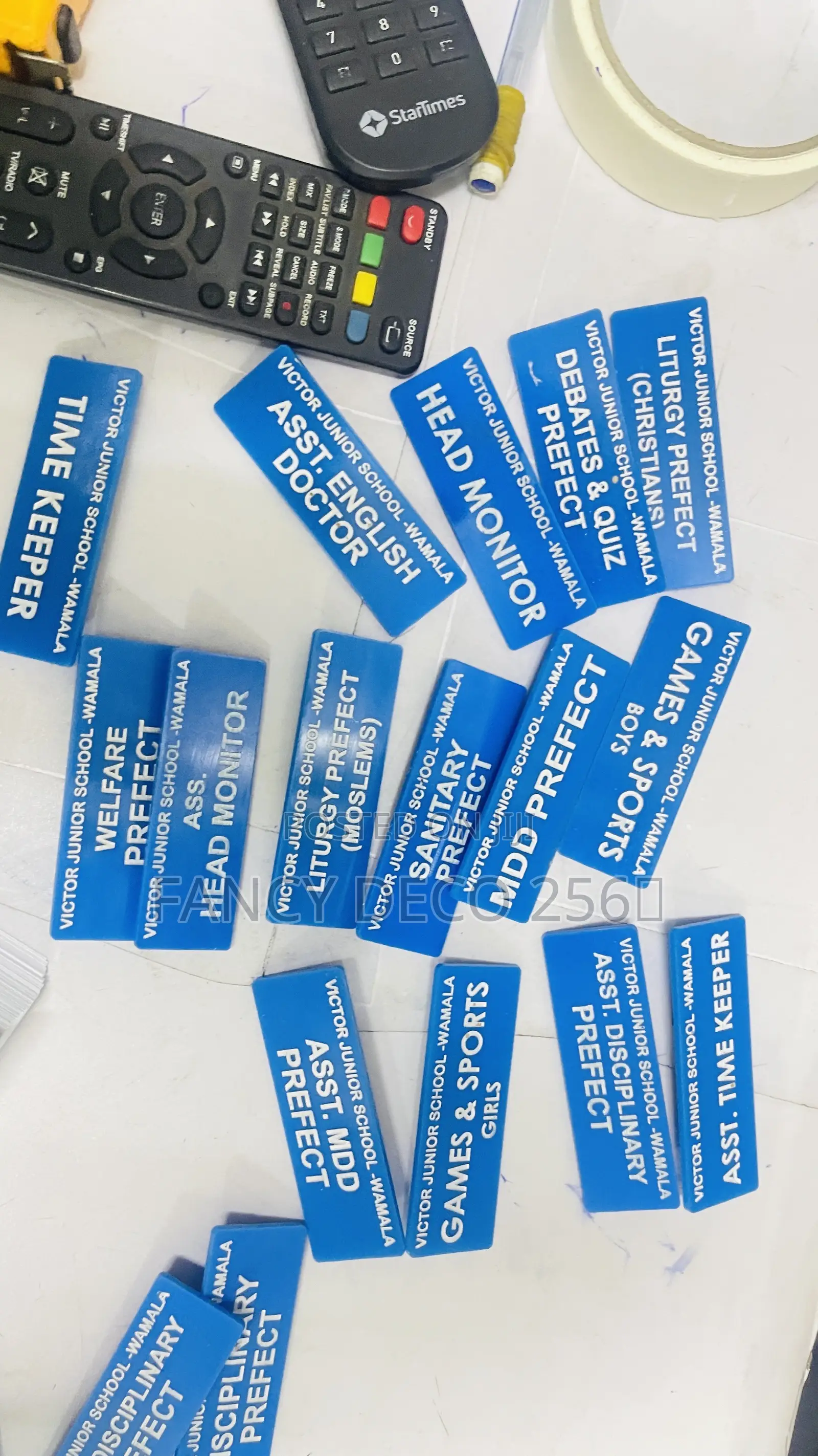 Acrylic Name Tags