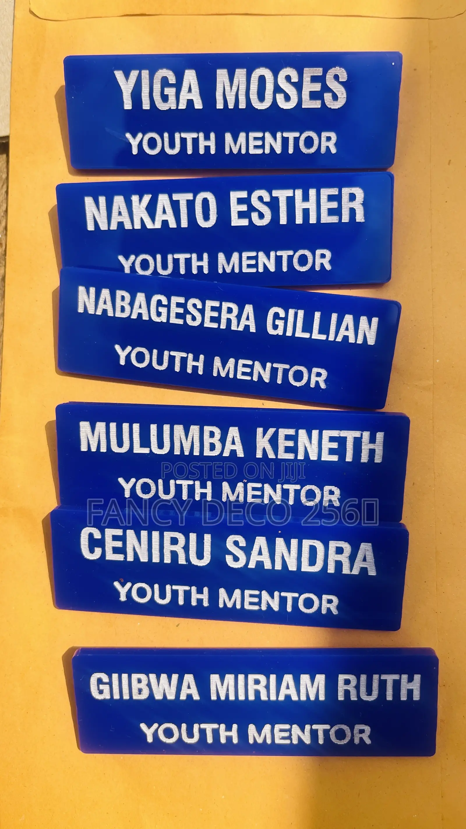 Acrylic Name Tags