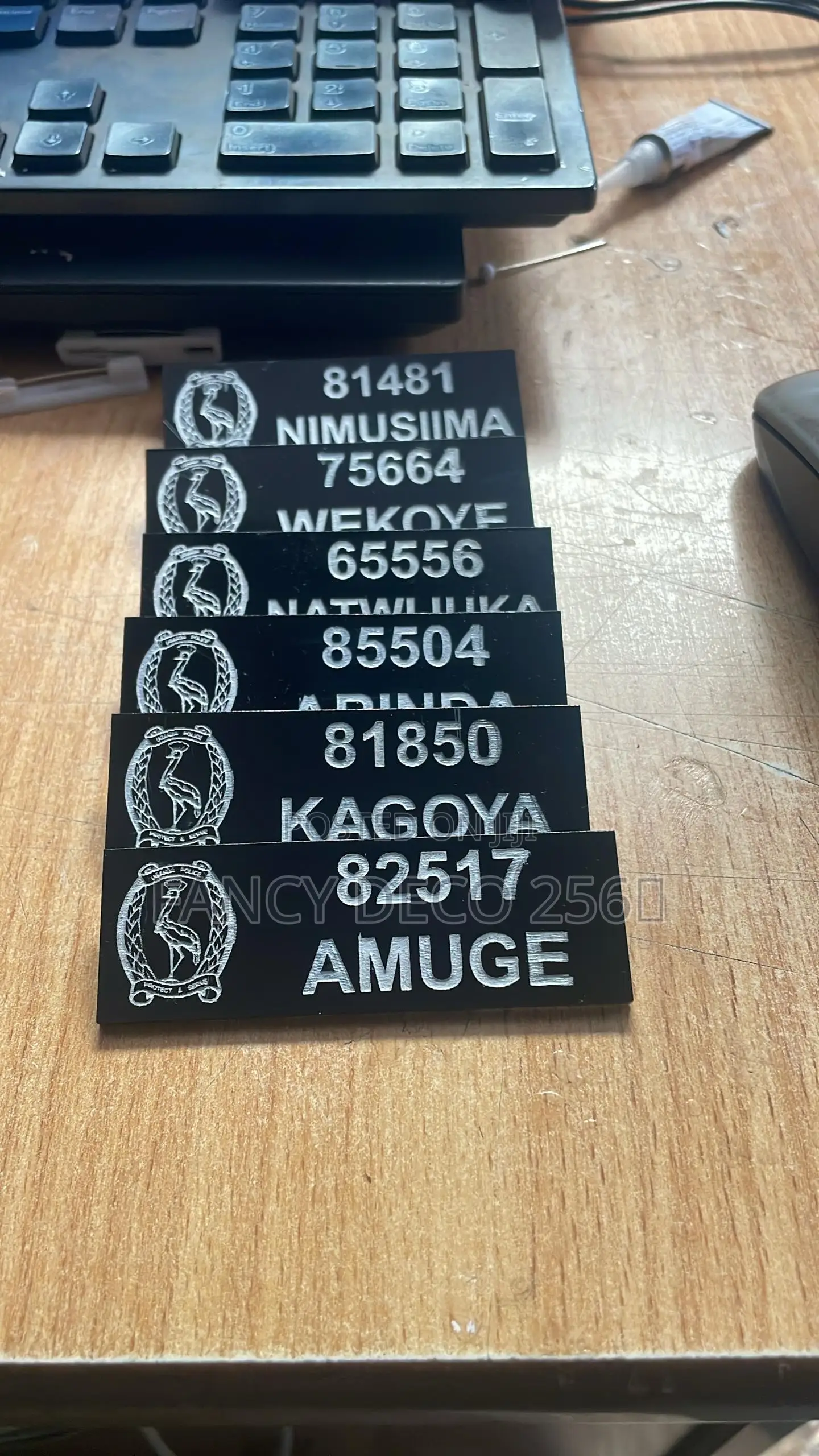 Acrylic Name Tags