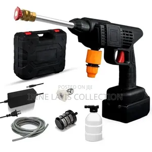 Cordless Electric Pressure Washer Kit for Washing Cars, Bikes Etc