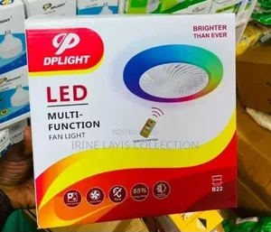 2 in 1 DP Light LED Multi-Function Ceiling Fan.