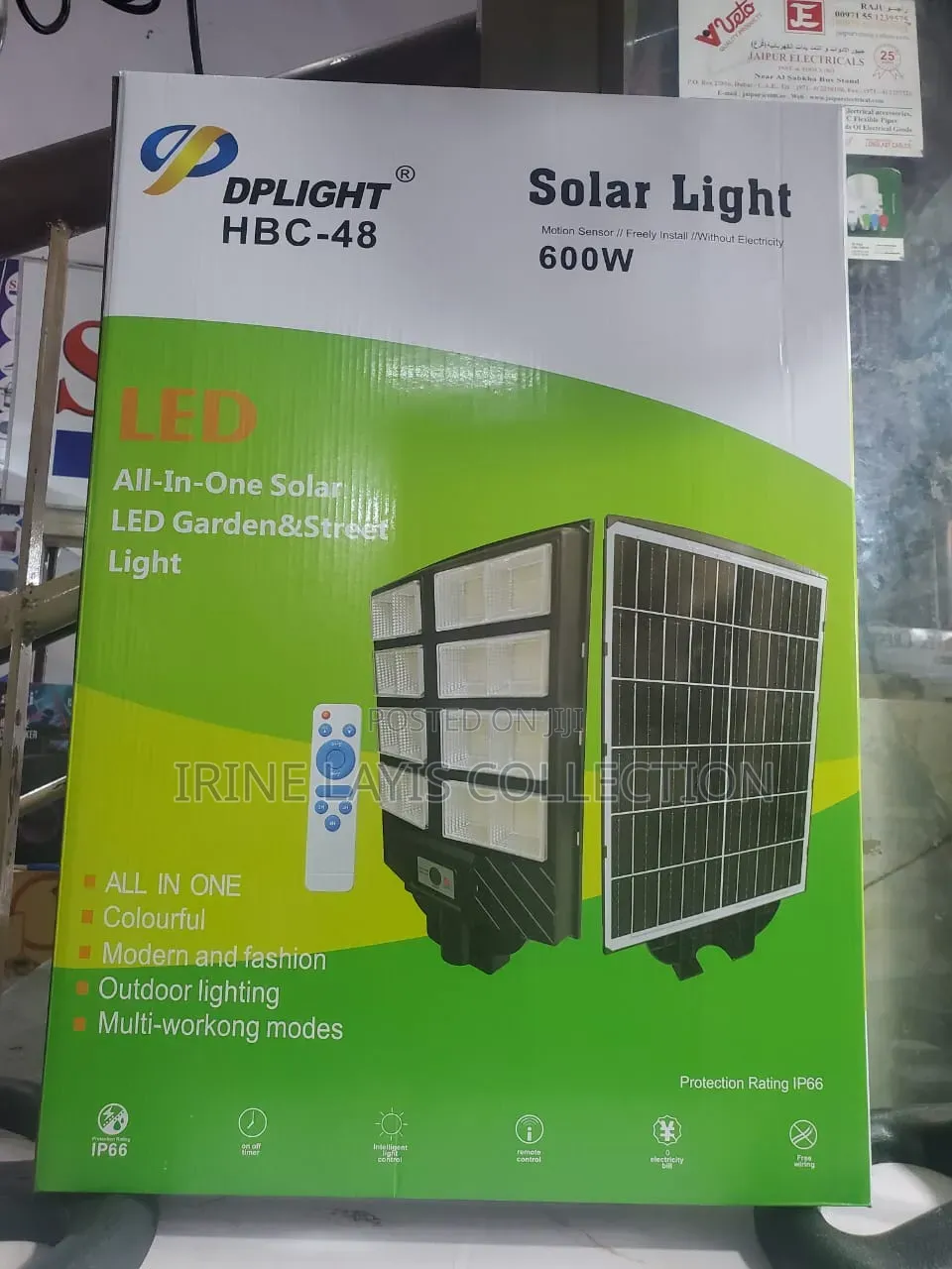 DP Light 600W All-in-One Solar LED Garden and Street Light