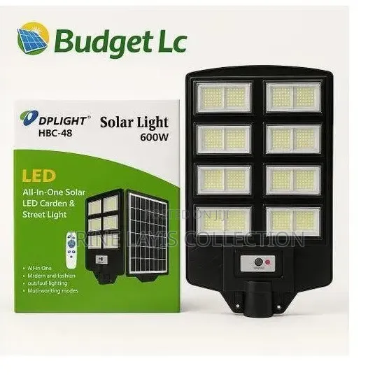 DP Light 600W All-in-One Solar LED Garden and Street Light