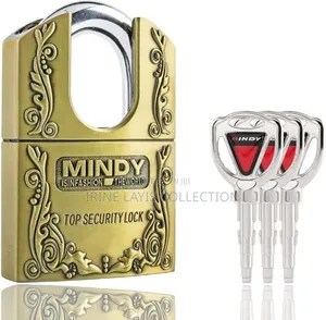 Big Size Mindy Secure Hardened Steel Padlock