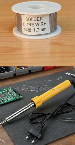2 in 1Electric Soldering Iron and Solder Core Wire