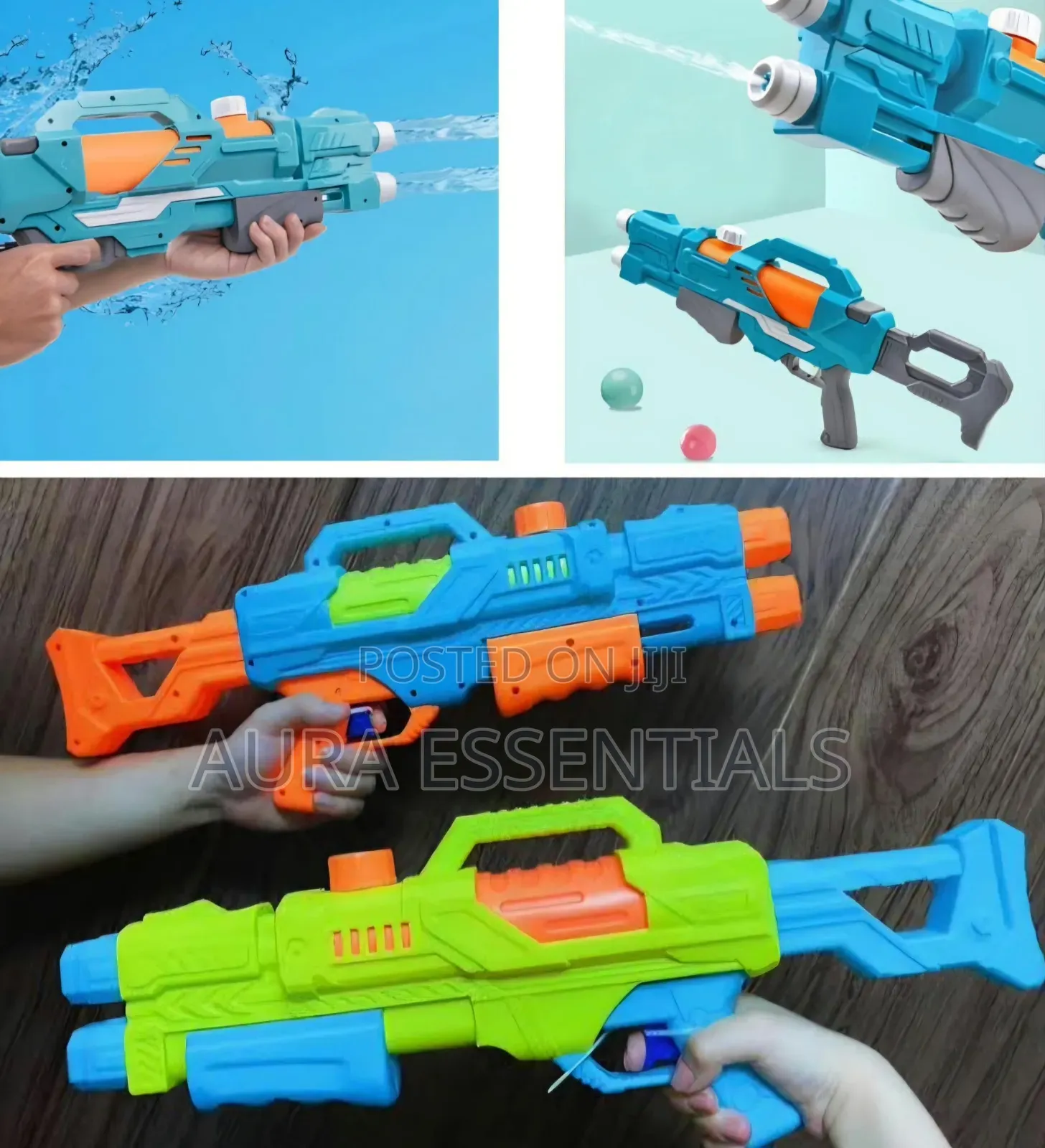 Super Soaker Dual Barrel Water Gun