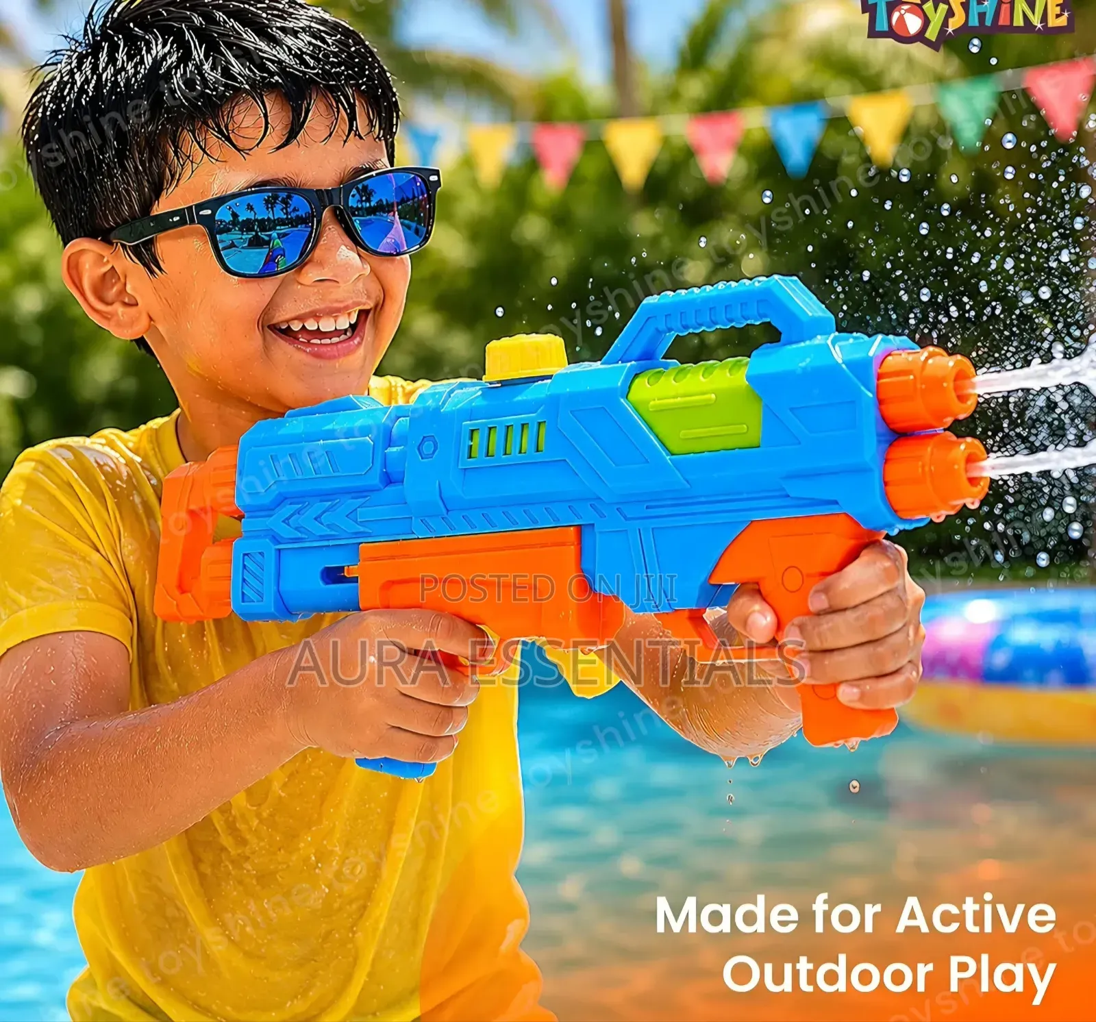 Super Soaker Dual Barrel Water Gun