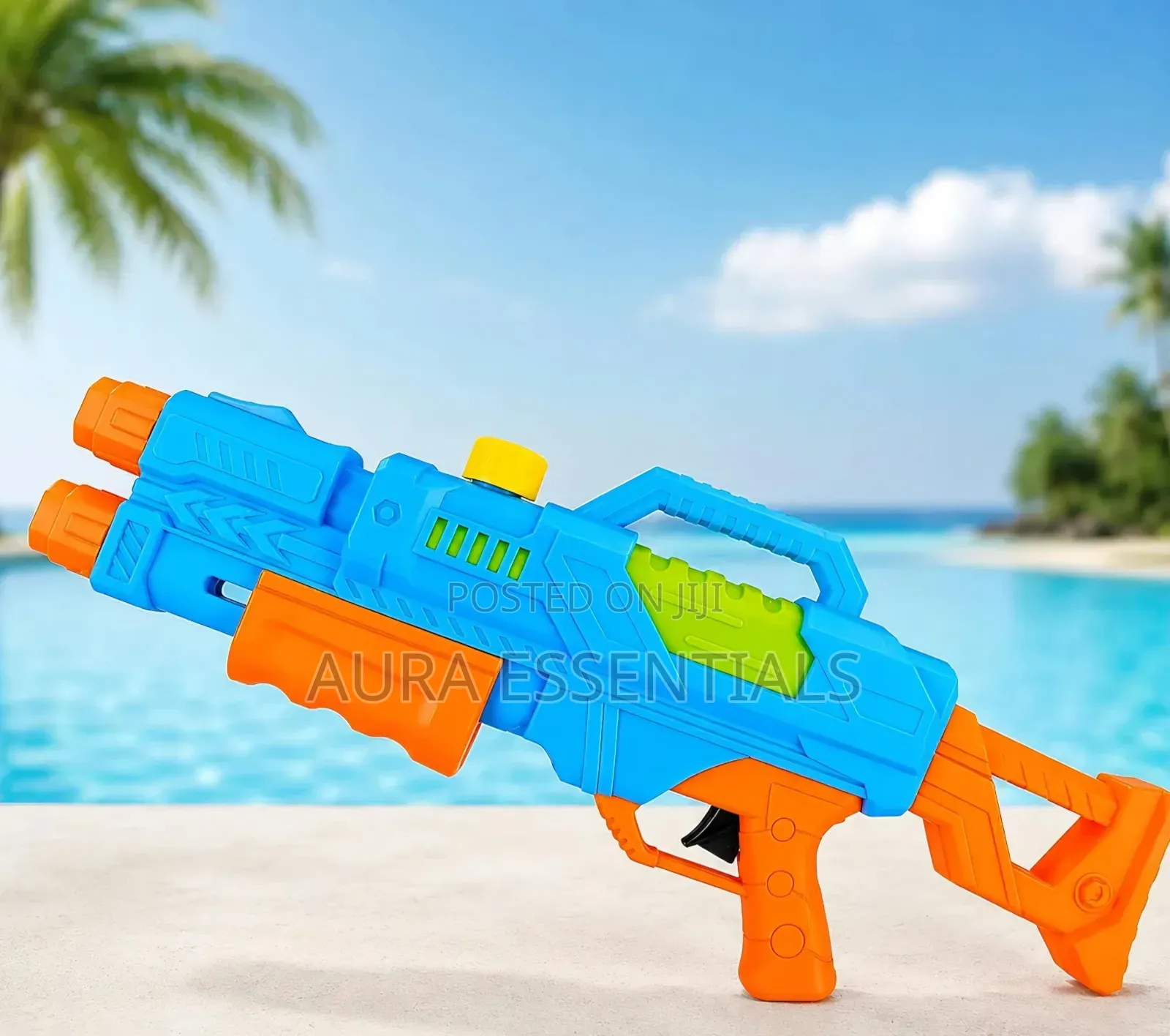 Super Soaker Dual Barrel Water Gun