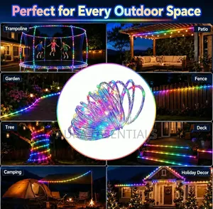 10metres Outdoor Waterproof Solar Rope Light