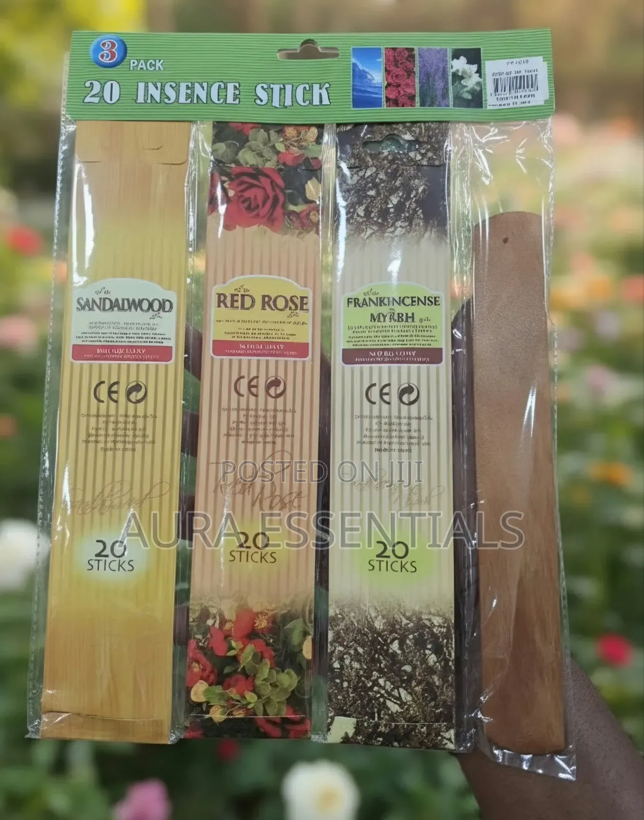 3-Pack of Scented Incense Sticks