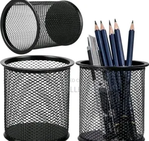 Round Mesh Pencil Holder