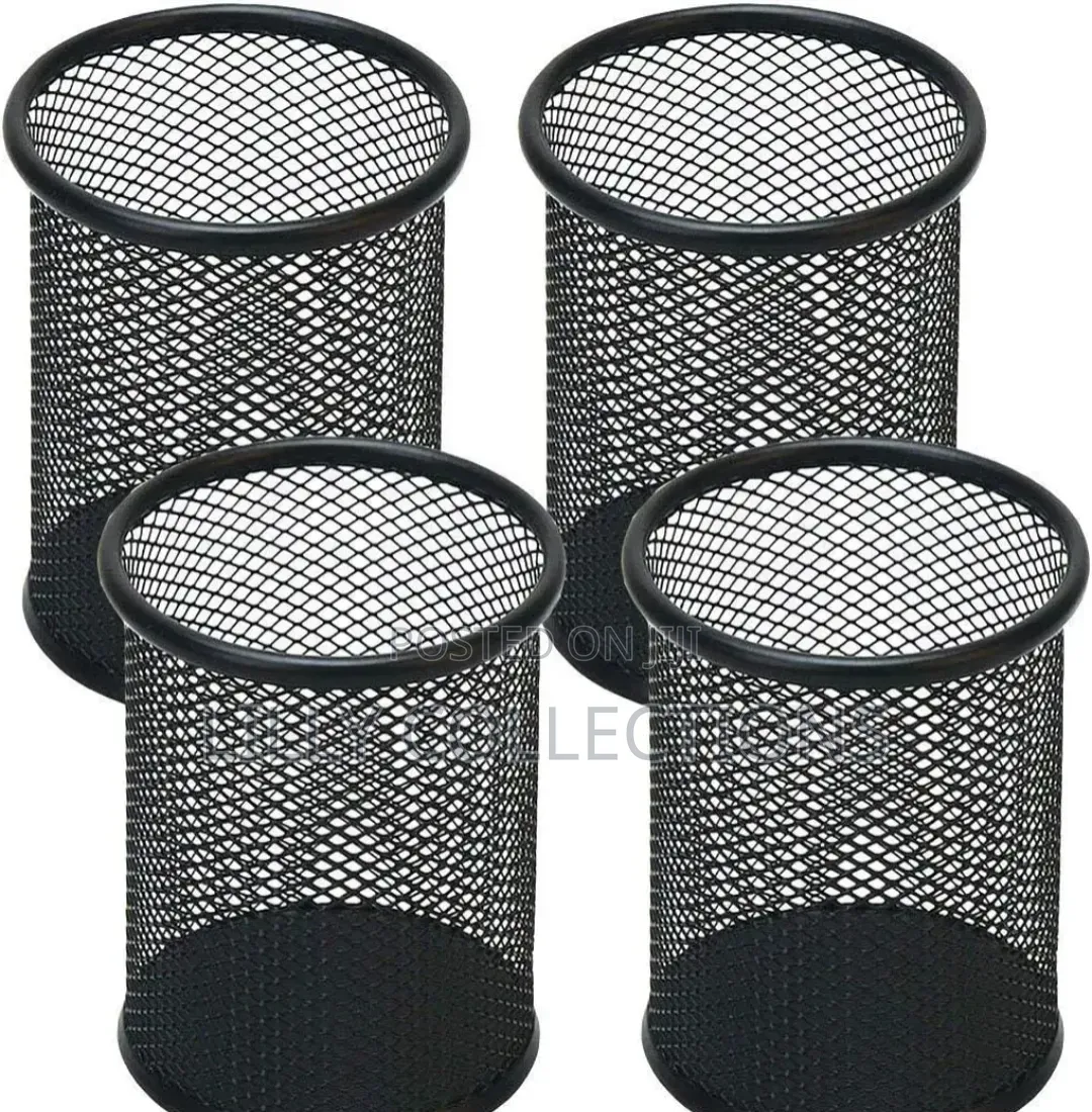 Round Mesh Pencil Holder
