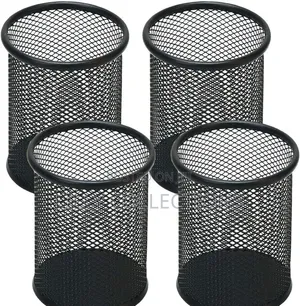Round Mesh Pencil Holder