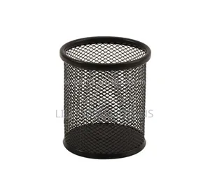 Round Mesh Pencil Holder