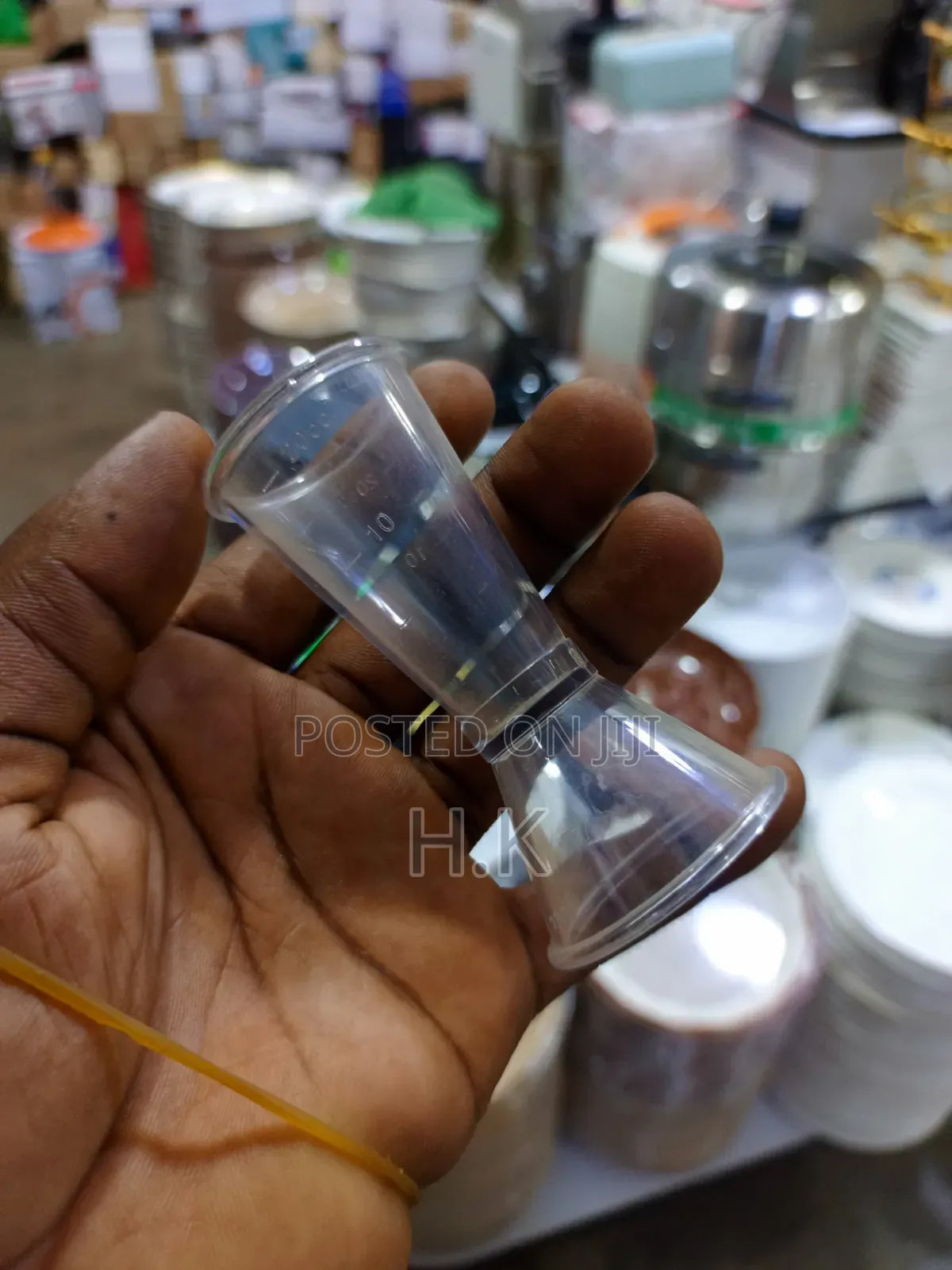 Double-Sided Plastic Measuring Jigger