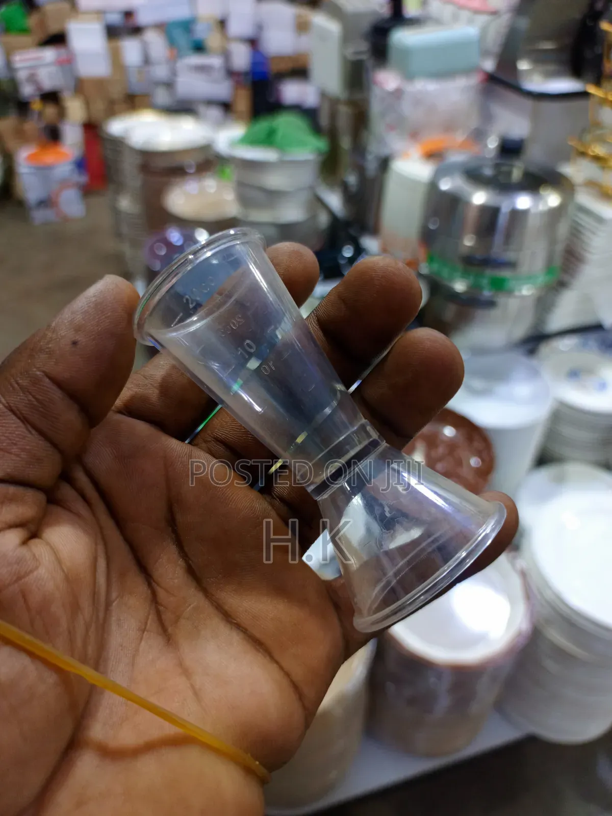 Double-Sided Plastic Measuring Jigger