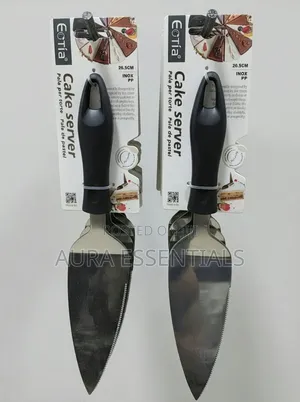 2pcs Stainless Steel Cake Servers