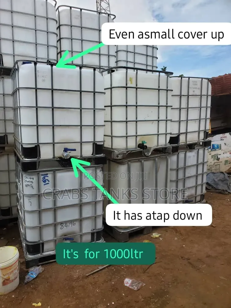 1000Ltrs Water Tank White in Colour