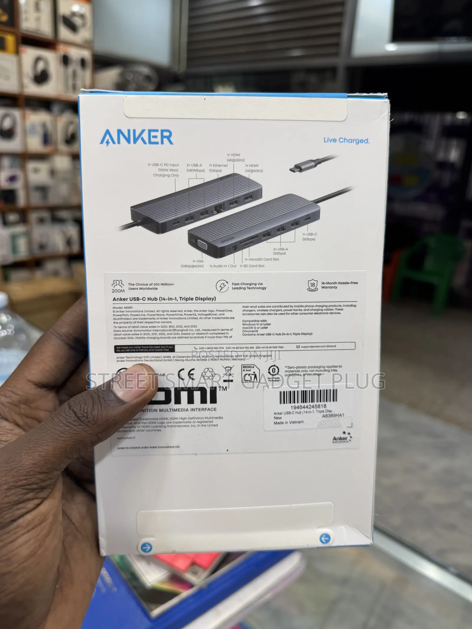 ANKER 14 in 1 USB HUB
