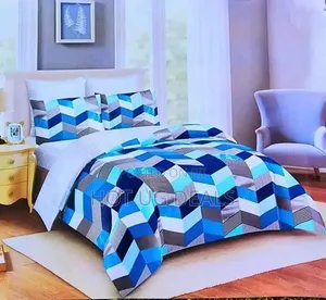 6x6 10-Piece Duvet Set – Includes Sheets, Pillows, Curtains Slippers