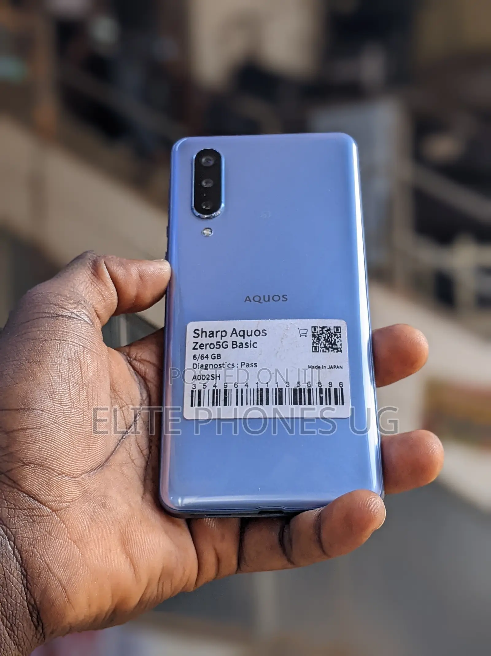Sharp Aquos Zero 5G Basic 64 GB Blue