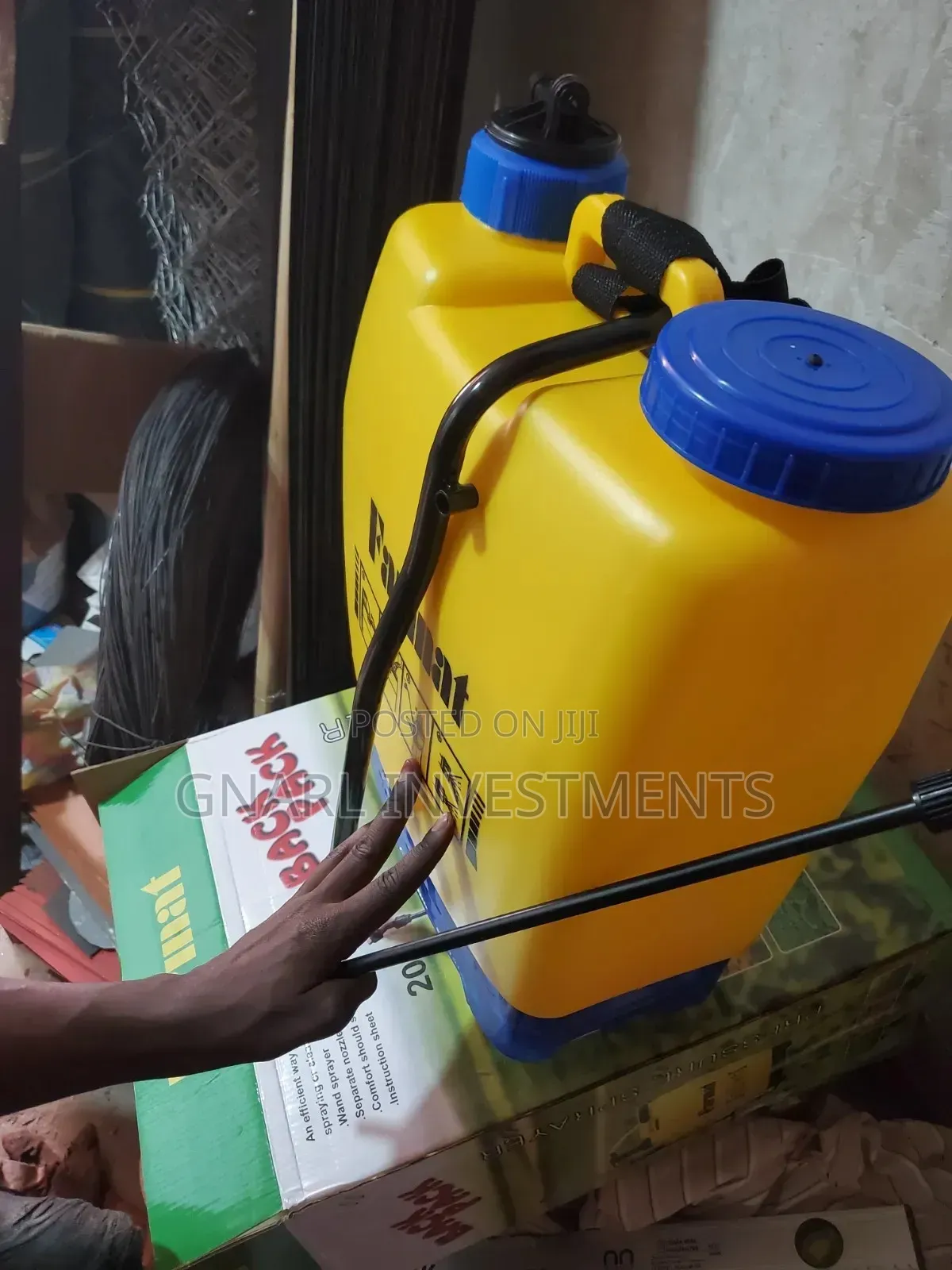 20Ltrs Farmat Back Pack Knapsack Pressure Sprayer