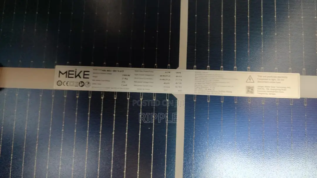 615W Solar Panel 615W High Efficiency | 1500V DC