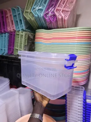 Blue Lock Plastic Storage Boxes Plastic Storage Boxes