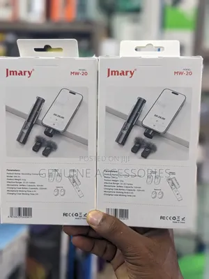 Jmary MW-20 Dual Wireless Microphone With ANC