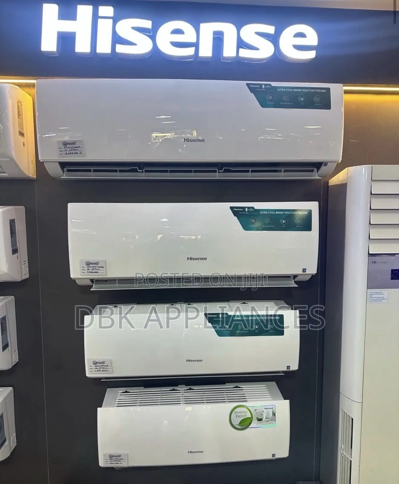 Hisense 9000 Btu Air Conditioners Authentic 2yr Warranty