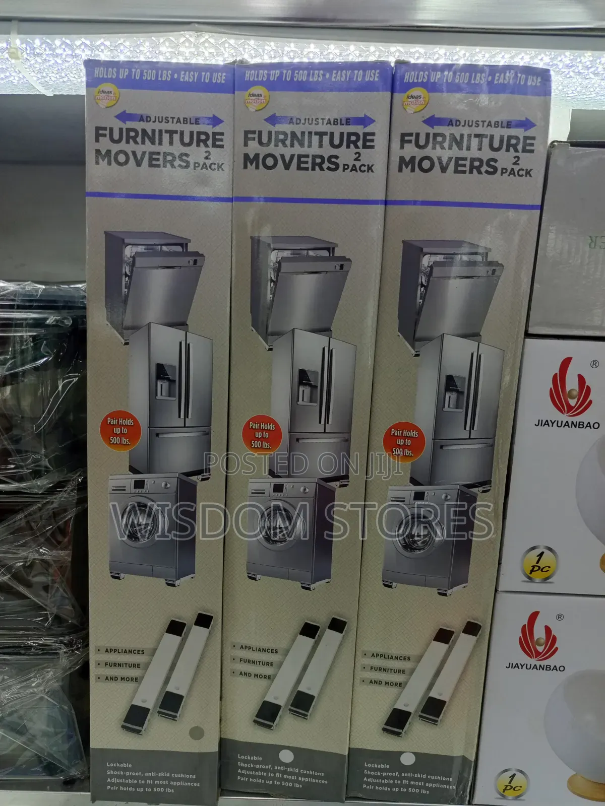 Adjustable Furniture and Appliance Roller Movers