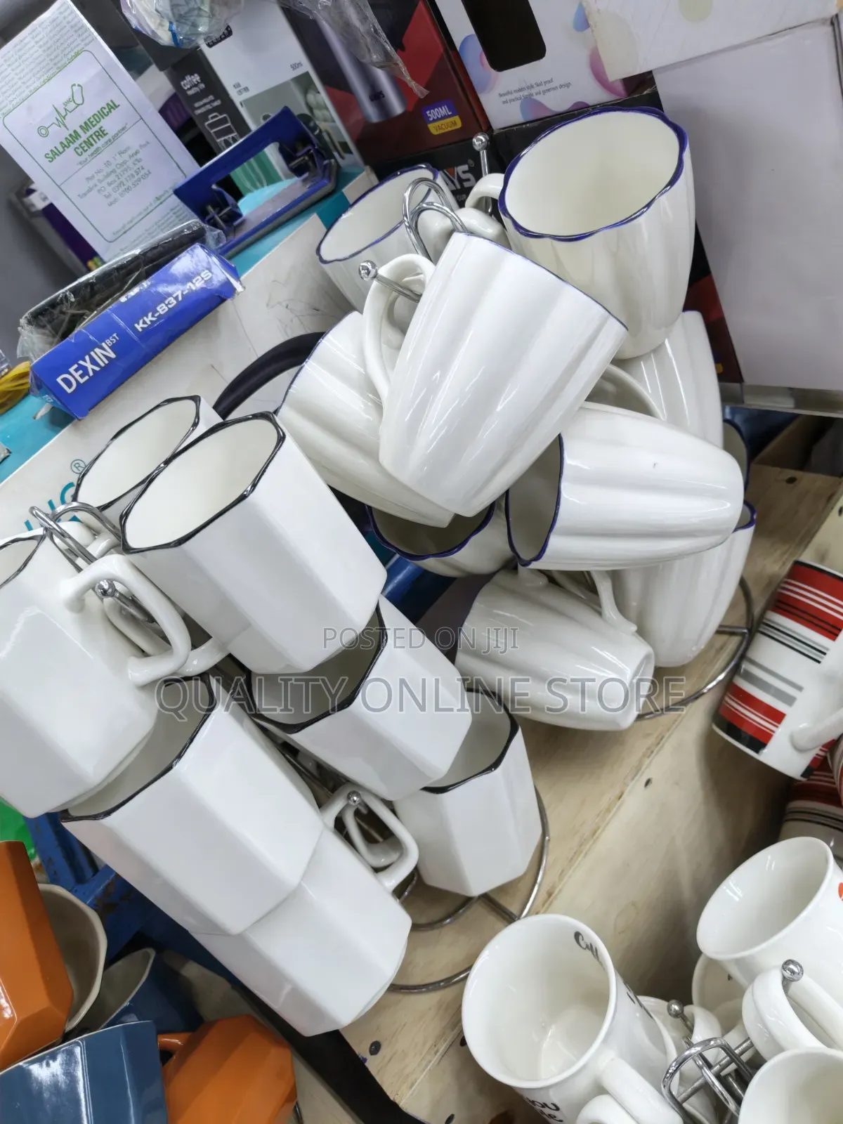 Unique Ceramic Cups Unique Ceramic Cups 12pcs
