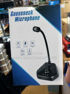 USB Desktop Gooseneck Condenser Microphone