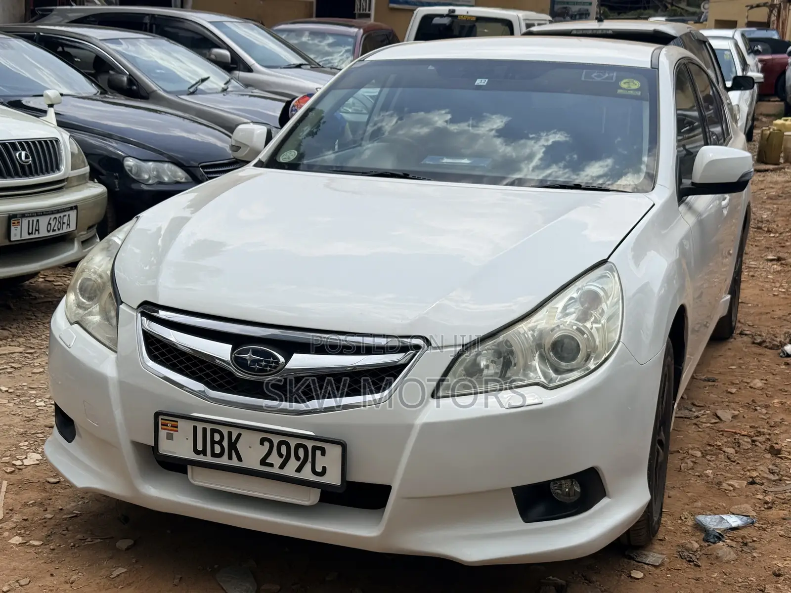 Subaru Legacy 2010 White